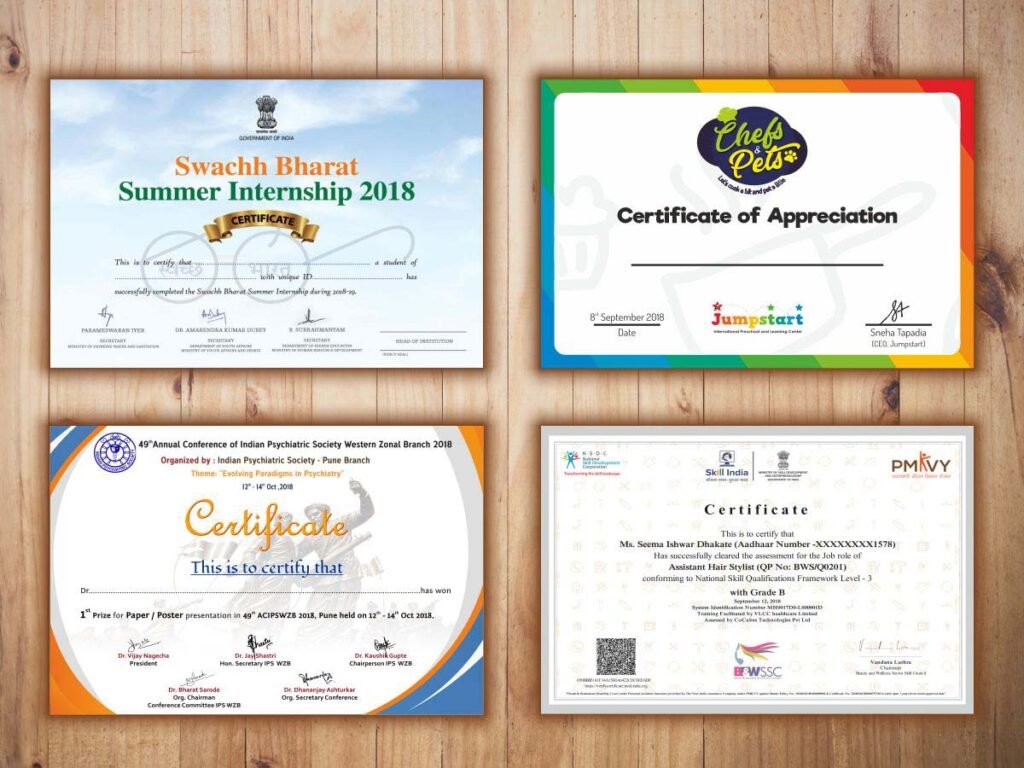 Certificate Printing Gateshead