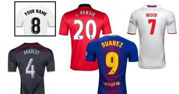 Football Shirt Printing Gateshead